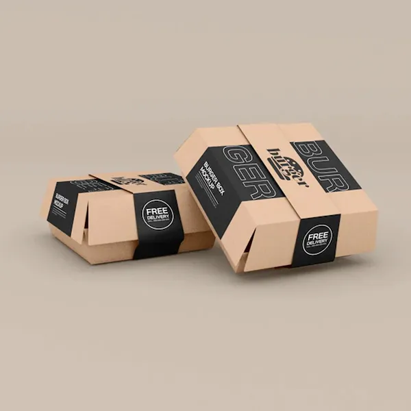 plain cardboard boxes