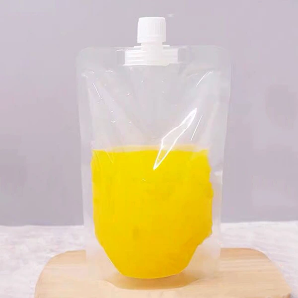 Plastic Pouch with Spout