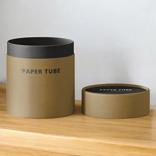 custom printed cylinder packaging