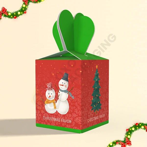 printed christmas favor boxes