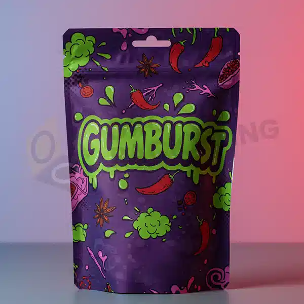 printed Custom Gumbo Mylar Bags