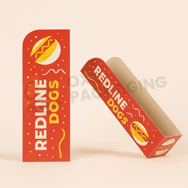 custom hot dog sleeve boxes
