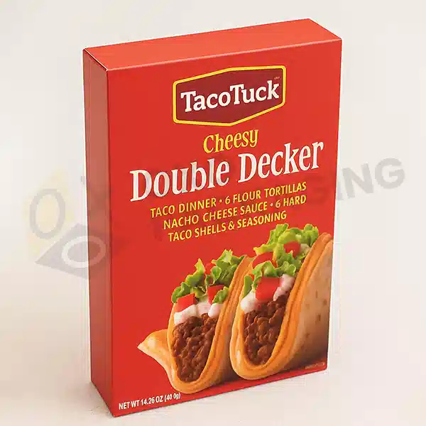 printed taco boxes