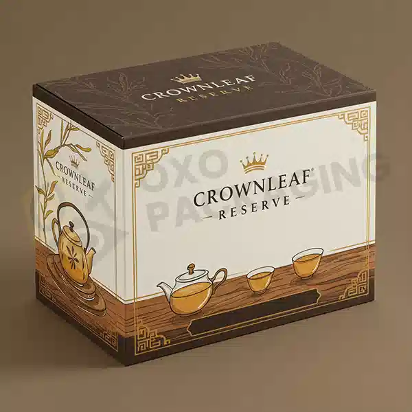 printed tea gift packaging