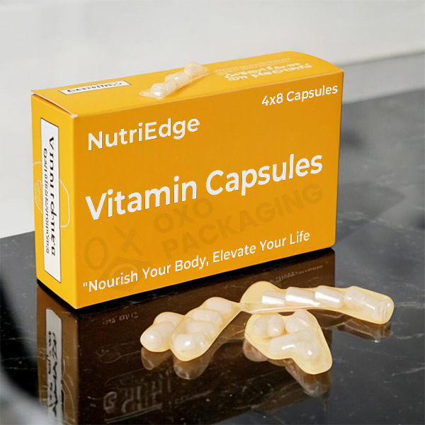 printed vitamin packaging