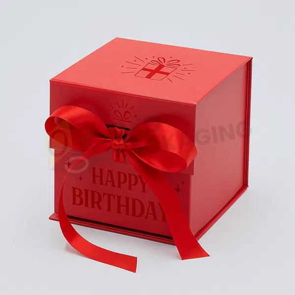 Red Gift Boxes Bulk