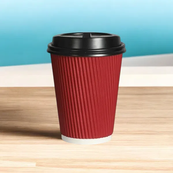 Ripple Wall Coffee Cups Bulk