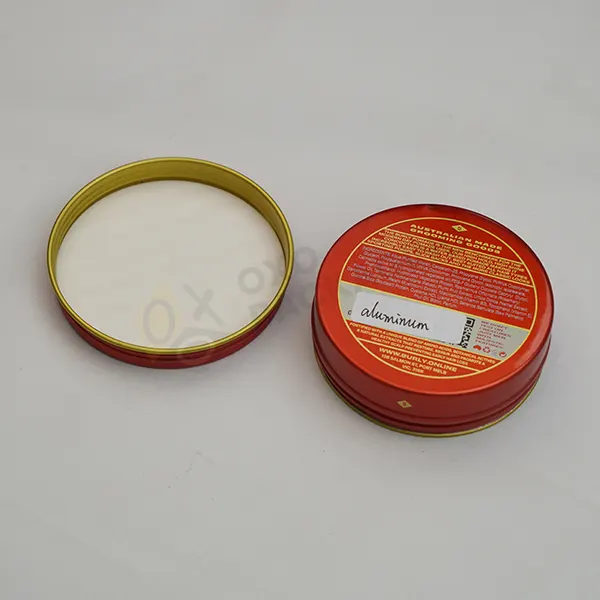 Round Aluminum CBD Balm Tin Wholesale packaging
