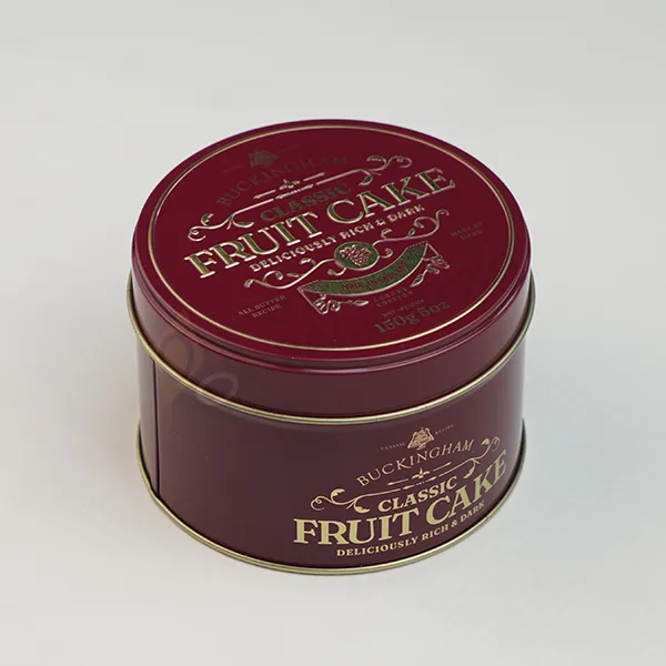 Round Fruit Cake Tin Wholesale