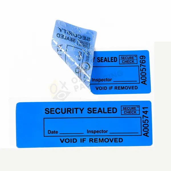 security seal stickers