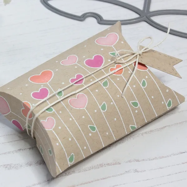 Printed Pillow Gift Boxes