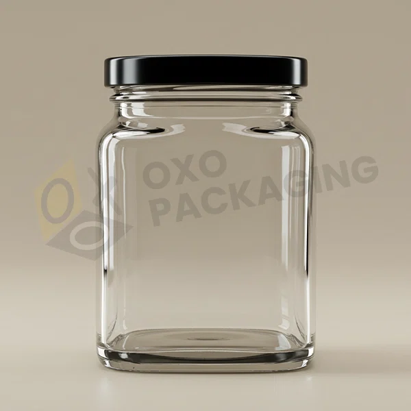 Square Glass Jars Bulk