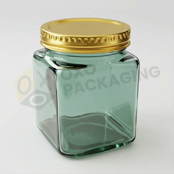Square Glass Jars