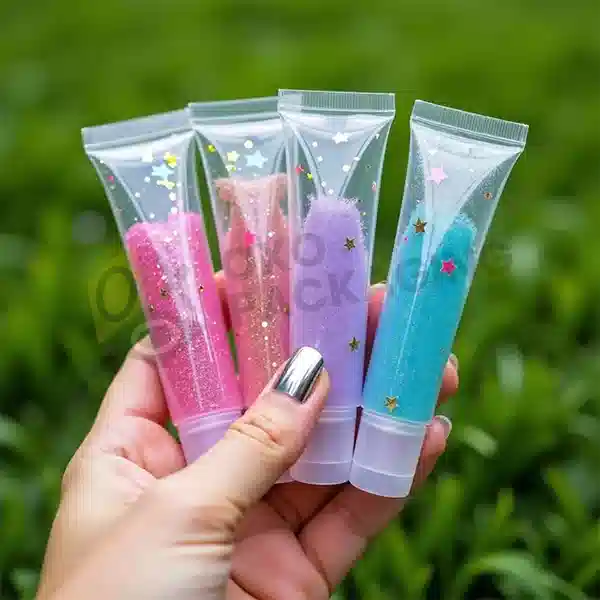 squeeze tube lip gloss