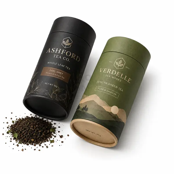 Tea Tube Packaging For Tea Product