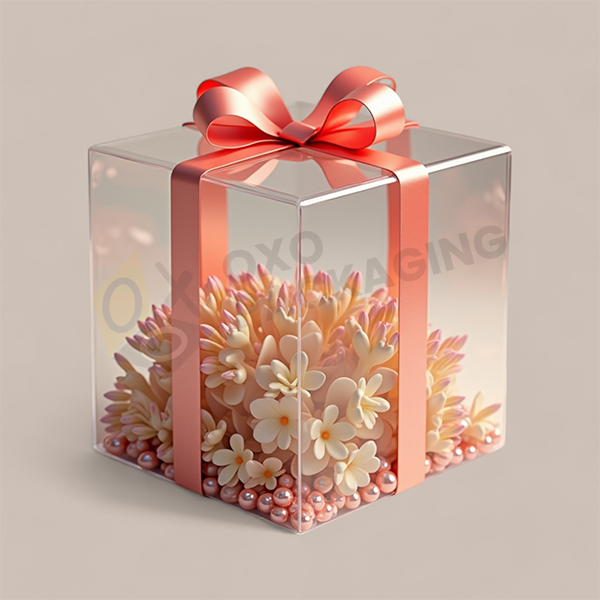 transparent gift boxes bulk