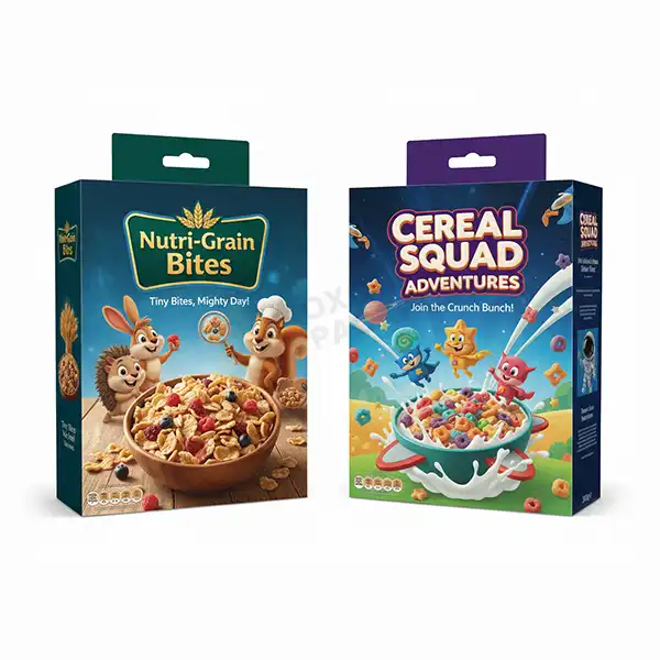 unique cereal packaging