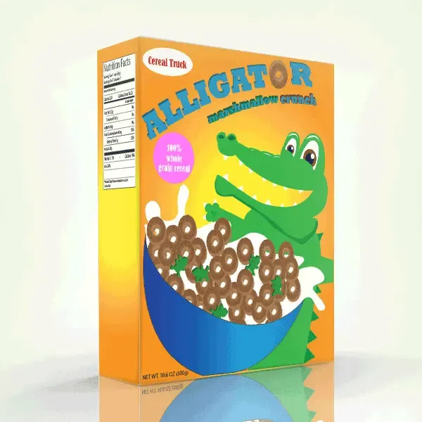 unique cereal packaging