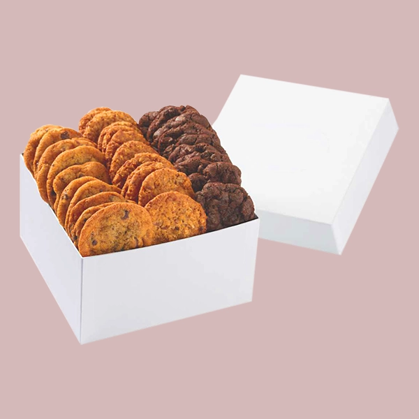 White Cookie Boxes Bulk