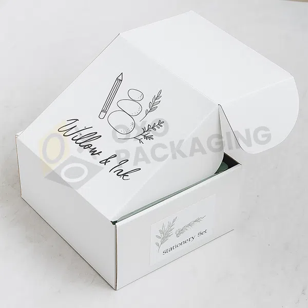 Custom White Tuck Top Box
