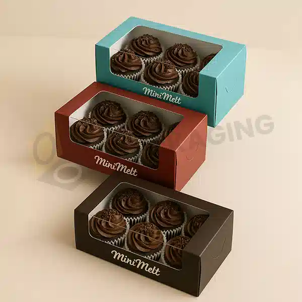 wholesale branded cup cake boxes