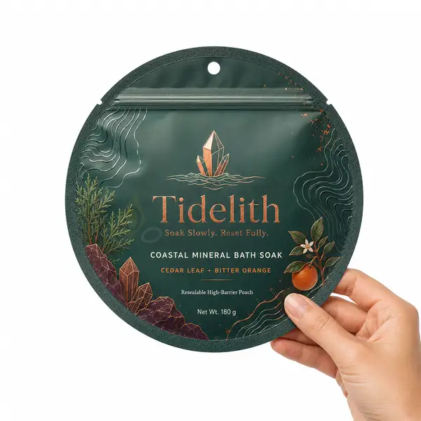 Wholesale Circle Shaped Mylar Bags