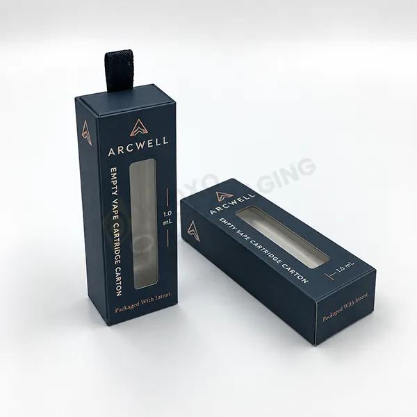 wholesale empty vape cartridge boxes