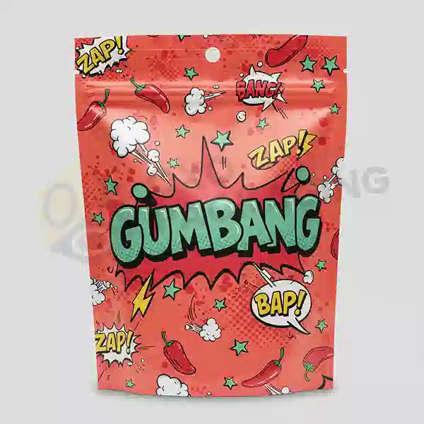 printed custom Gumbo Mylar Bags