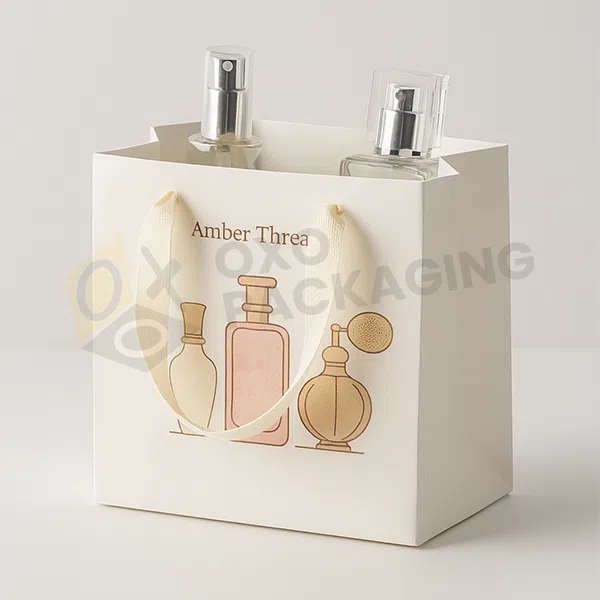 white paper packaging bags