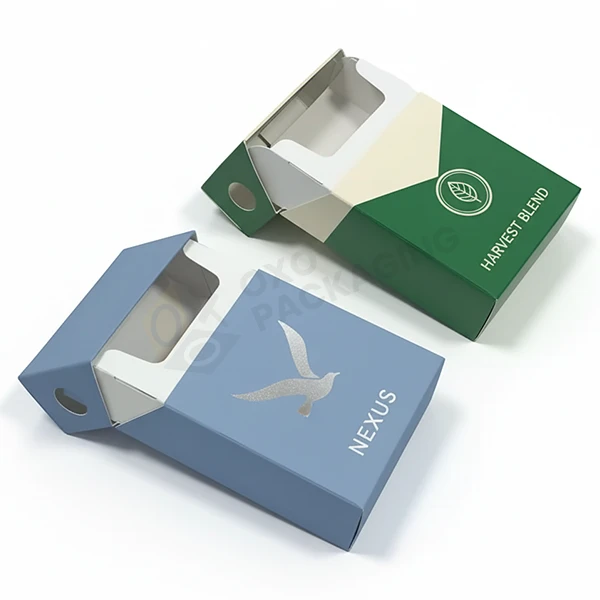 wholesale paper flip top cigarette boxes