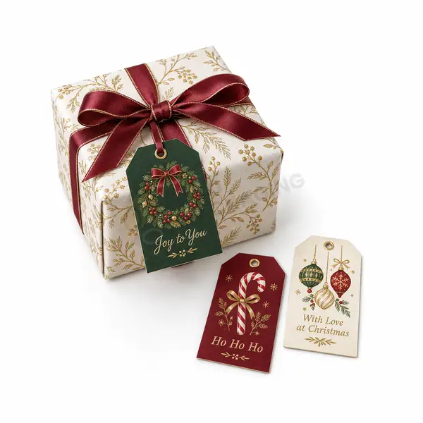 wholesale printed Christmas tags