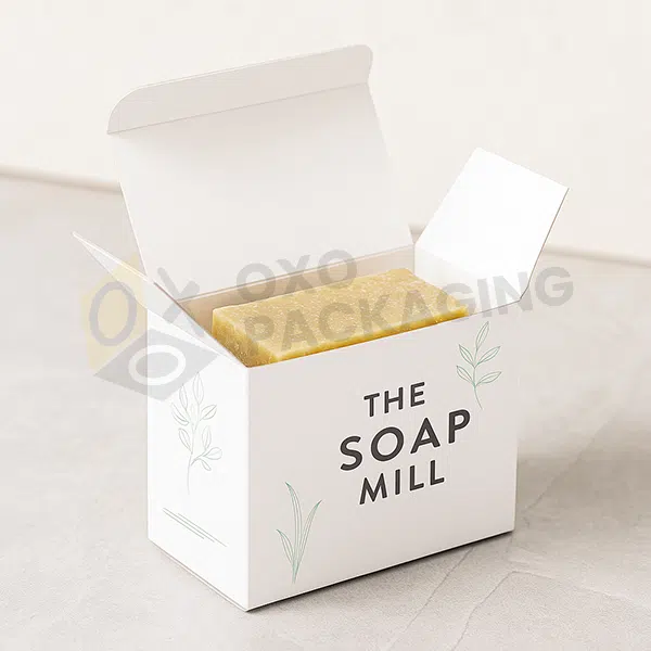 Wholesale white tuck top packaging boxes
