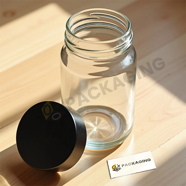 80mm Glass Roll Jar Box