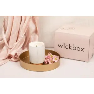 Candle packaging for wick candles