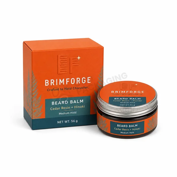 beard balm packaging