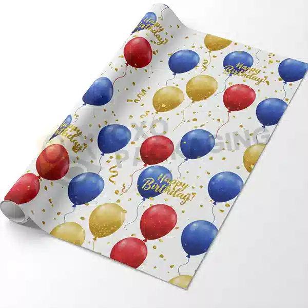 Birthday Wrapping Paper USA