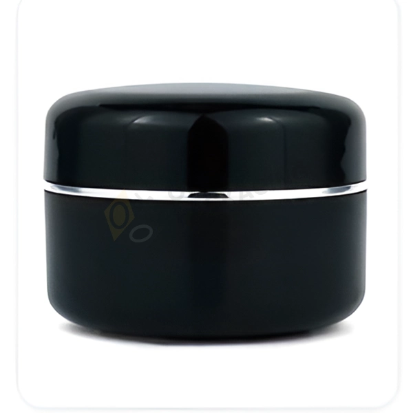 black-glass-cosmetic-jars-wholesale