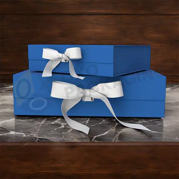 blue magnetic gift boxes