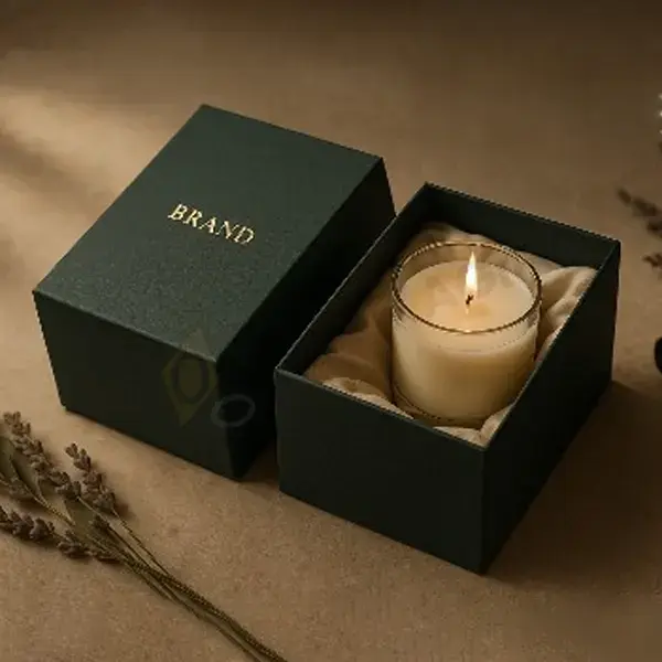 two piece candle boxes