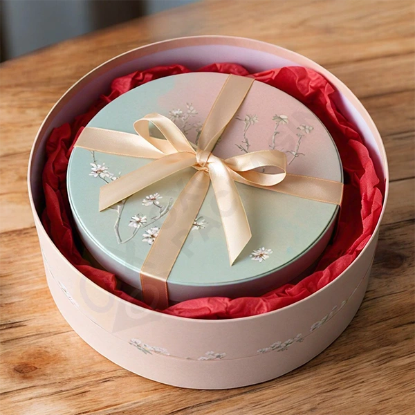 circular gift boxes