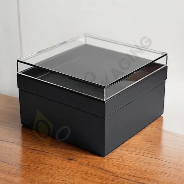 clear lid gift boxes