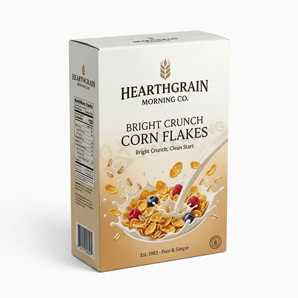corn flakes cereal boxes