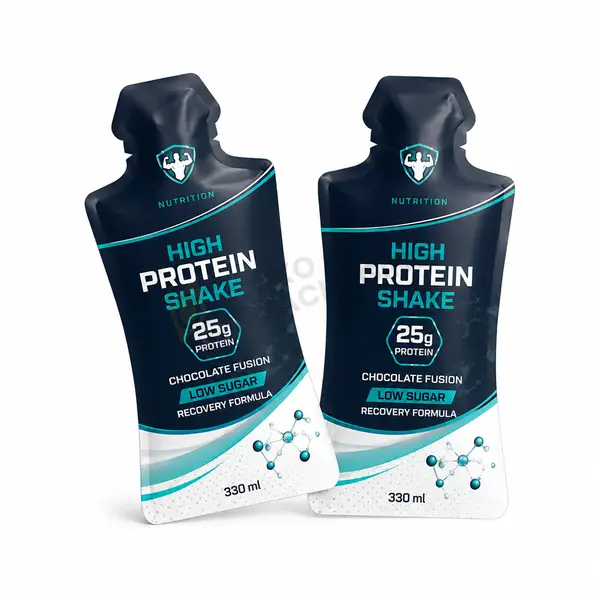 Custom Bottle Shape Pouches