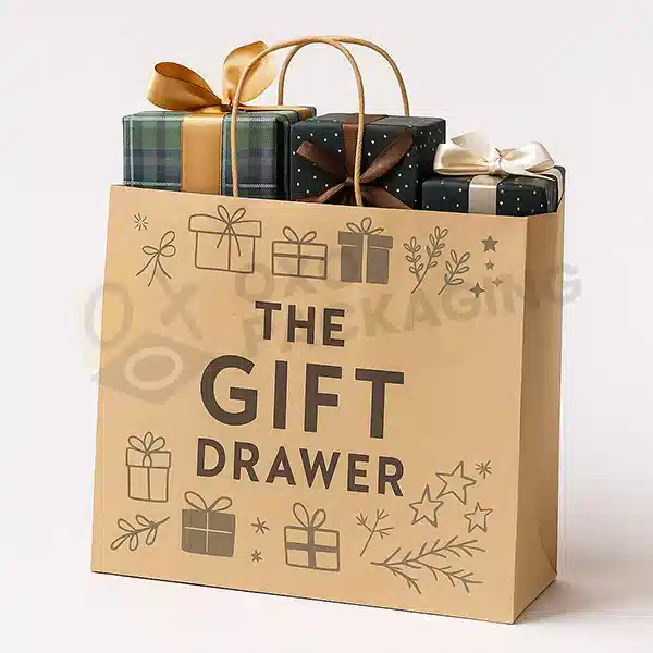 custom branded paper bags