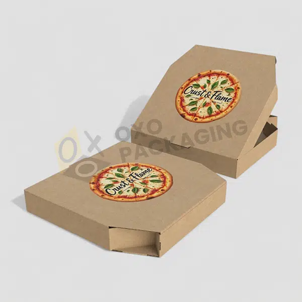 Custom Brown Pizza Boxes