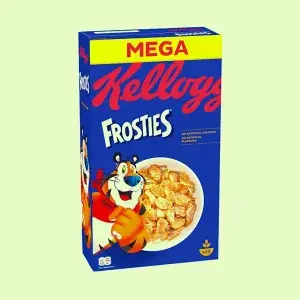 colorful cereal boxes