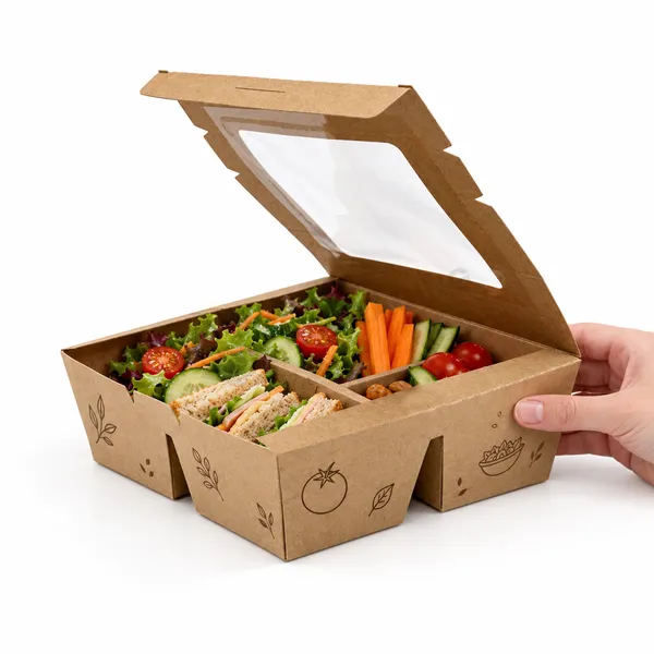 Custom Kraft Grazing Boxes