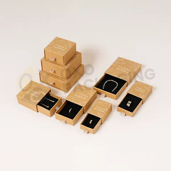 kraft jewellery boxes