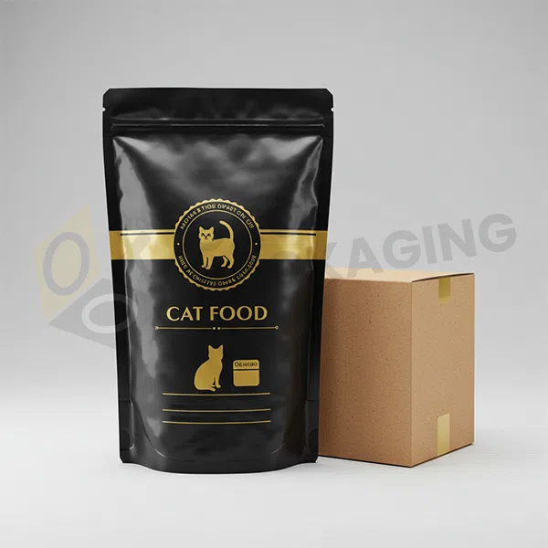 custom made mylar bags with box by OXO Packaging
