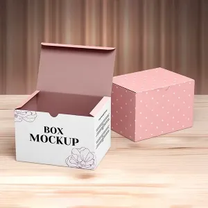 Custom Paper cake boxes